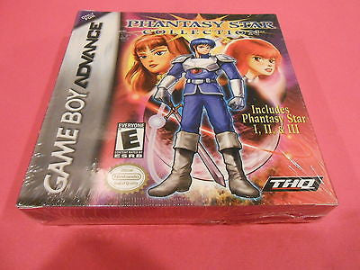 *** PHANTASY STAR COLLECTION Game Boy Advance SP Gameboy NEW SEALED***