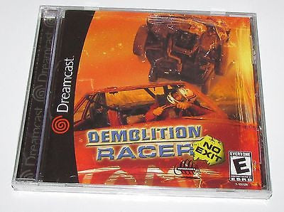 Demolition Racer No Exit for Sega Dreamcast Brand New, Factory Sealed!