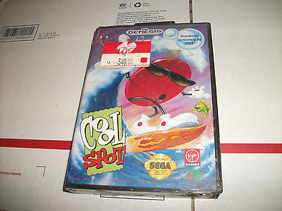 Cool Spot (Genesis, 1993) RARE FACTORY SEALED BRAND NEW