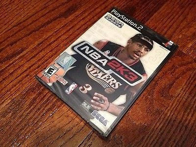 NBA 2K3 (Sony PlayStation 2, 2002) Brand New & Factory Sealed