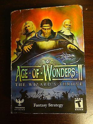 Age of Wonders II: The Wizard's Throne  (PC, 2002) Brand New Free Shipping