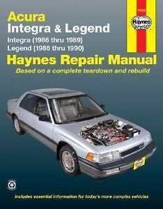 Acura : Integra and Legend 1986-1990 by John Haynes and Ken Freund (1992,...