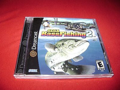 Sega Bass Fishing 2 Dreamcast BRAND NEW / FACTORY SEALED