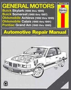 Haynes GM N-Cars Owners Workshop Manual 1985 No. 1420 by Haynes