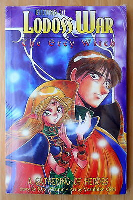 NEW Ryo Mizuno Record of Lodoss War The Grey Witch Manga Graphic Novel English