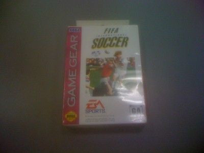 FIFA International Soccer (Sega Game Gear, 1994) U.S. copy NEW, FACTORY SEALED!