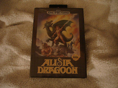 Alisia Dragoon Sega Genesis Brand NEW Factory Sealed VERY RARE