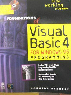 Foundations of Visual Basicu00c2u00ae 4 for Windowsu00c2u00ae 95 Programming