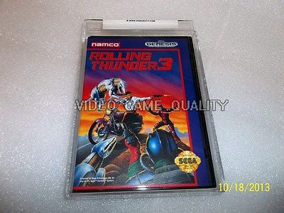 Rolling Thunder 3 Sega Genesis BRAND NEW Uncirculated Print 100 GOLD