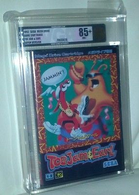 Sega Genesis/Mega Drive ToeJam & Earl Brand New VGA 85+ 1991 First Print !
