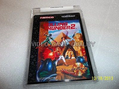 Rolling Thunder 2 Sega Genesis BRAND NEW Uncirculated Print 100 GOLD