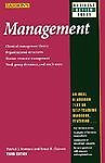 Management (Barron's Business Review), Charnov, Bruce H., Montana, Patrick J., N