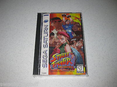 Street Fighter Collection Video Game Sega Saturn Unopened Sealed FREE SHIPPING