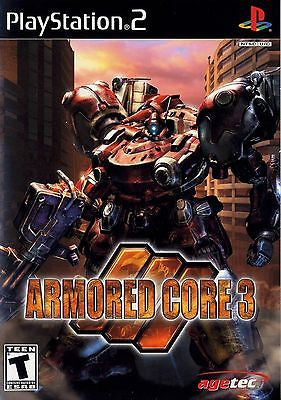 NEW SEALED Armored Core 3 PS2 Video Game warfare shooter playstation 2