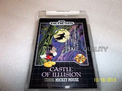 Castle of Illusion Mickey Mouse Sega Genesis BRAND NEW Uncirculated 90 GOLD