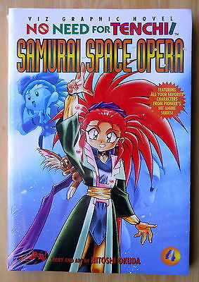 NEW Hitoshi Okuda No Need for Tenchi! 4 Samurai Manga Graphic Novel English