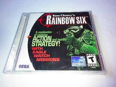 Tom Clancy's Rainbow Six  (Sega Dreamcast, 2000) *BRAND NEW/SEALED*