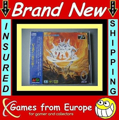 VAY SEGA MEGA DRIVE CD JAPANESE VERSION FACTORY SEALED BRAND NEW