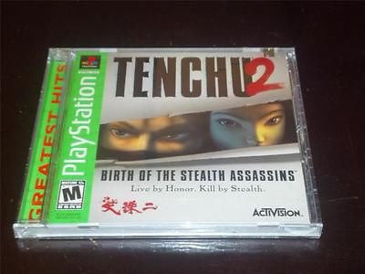 Tenchu 2 Birth of the Stealth Assassins PLAYSTATION 1 2 3 PS1 PS2 PS3 NEW SEALED