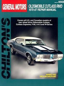 General *Motors Cutlass RWD, 1970-87 by Chilton Automotive Editorial Staff...