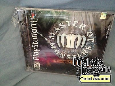 Master of Monsters: Disciples of Gaia (Sony PlayStation 1, 1998)NEW
