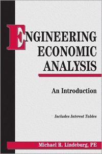 Engineering Economic Analysis : An Introduction by Michael R. Lindeburg...