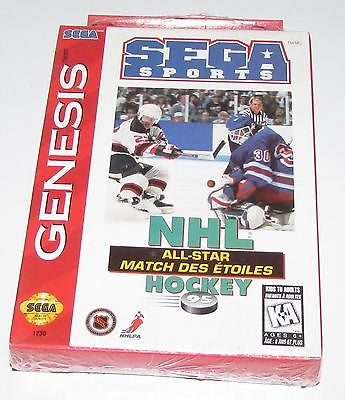 NHL All-Star Hockey 95 for Sega Genesis Brand New! FAST SHIPPING!