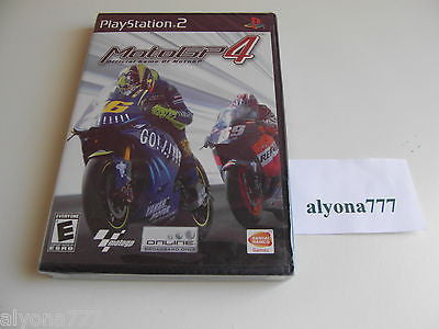 MotoGP 4  (Sony PlayStation 2, 2006) PS2 Brand New & Factory Sealed.