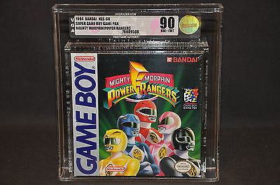 Original Power Rangers Nintendo Gameboy Brand New Factory Sealed VGA 90  NES N64