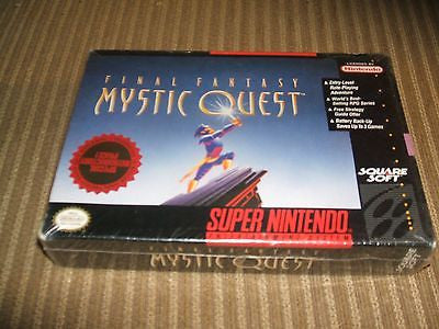 Final Fantasy: Mystic Quest NEW FACTORY SEALED Super Nintendo SNES