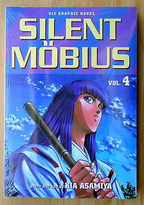 NEW Kia Asamiya Silent Mobius Vol. 4 Manga Graphic Novel in English