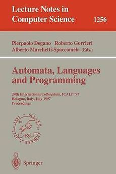 NEW Automata, Languages and Programming by Paperback Book (English)