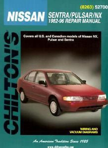 Nissan Sentra, Pulsar, and NX, 1982-96 by Chilton Automotive Editorial Staff...