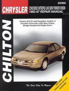 Chrysler Concorde, Intreped, LHS, New Yorker and Vision, 1993-97 by Chilton...