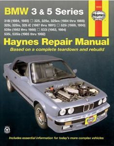 BMW 3 and 5 Series, 1982-1992 by John Haynes, Larry Warren and Haynes...