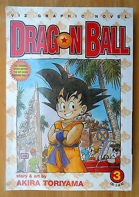 NEW Akira Toriyama Dragon Ball 3 Manga Graphic Novel in English