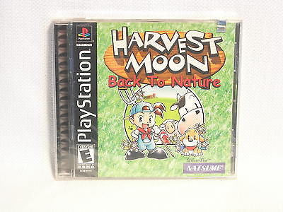 Harvest Moon: Back to Nature (Sony Playstation 1)  PS1  Brand New Factory Sealed