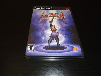 Arc The Lad Twilight of the Spirits Brand New Factory Sealed PS2 Playstation 2