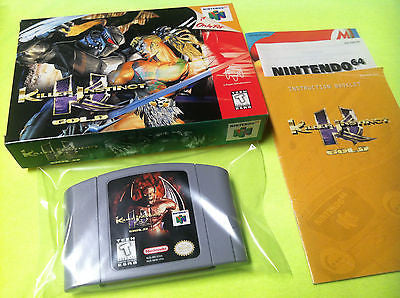 Killer Instinct Gold 64 Nintendo 64 N64 Mint in Box