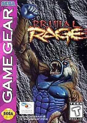 NEW PRIMAL RAGE GAME FOR SEGA GAME GEAR  BRAND NEW FACTORY SEALED