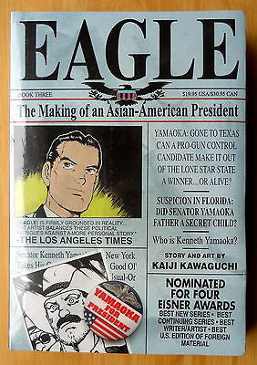 NEW Kaiji Kawaguchi EAGLE Book Three Manga Graphic Novel in English