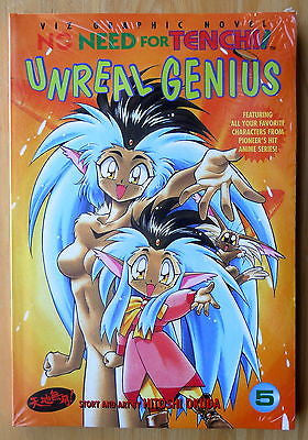 NEW Hitoshi Okuda No Need for Tenchi 5 Unreal Genius Manga Graphic Novel English