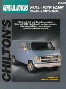 Chevrolet Vans, 1967-86 by Chilton Automotive Editorial Staff* (1998, Paperback)