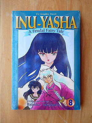 NEW Rumiko Takahashi Inuyasha A Feudal Fairy Tale Manga Graphic Novel 8 English