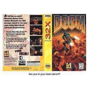 Sega Genesis 32X Doom Brand New Sealed