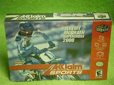 JEREMY MCGRATH SUPERCROSS 2000 NINTENDO, 2000