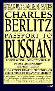 Passport to Russian by Charles Berlitz (1992, Paperback)