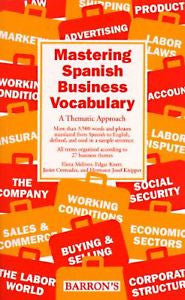 Mastering Spanish Business Vocabulary by Elena Meliveo/Hermann Josef Knipper NEW