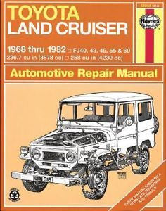 Toyota Land Cruiser, 1968-1982 No. 313 by John Haynes and P. Ward (1989,...