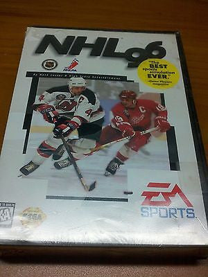 NHL 96' Sega Genesis Brand New Sealed Unopened